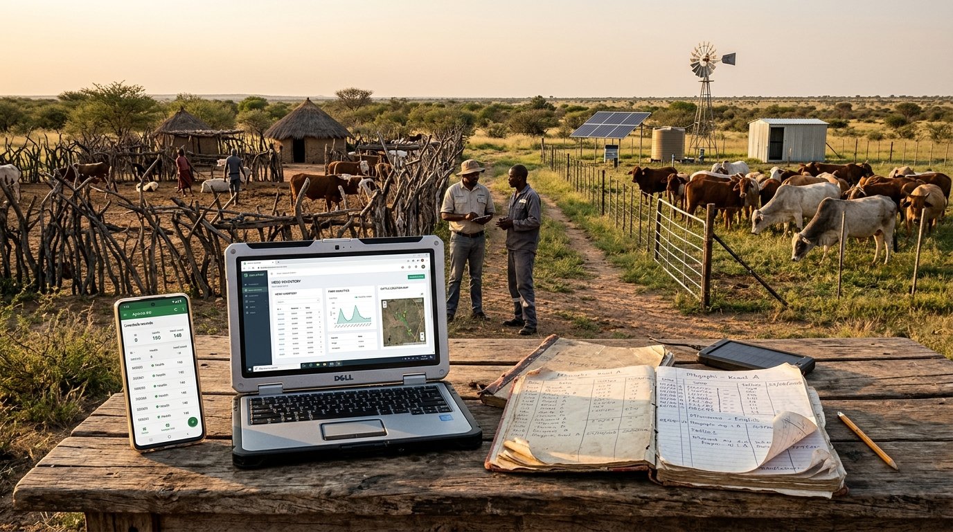 From Traditional Cattle Post to Tech-Supported Agribusiness in Botswana with PlaasTrack
